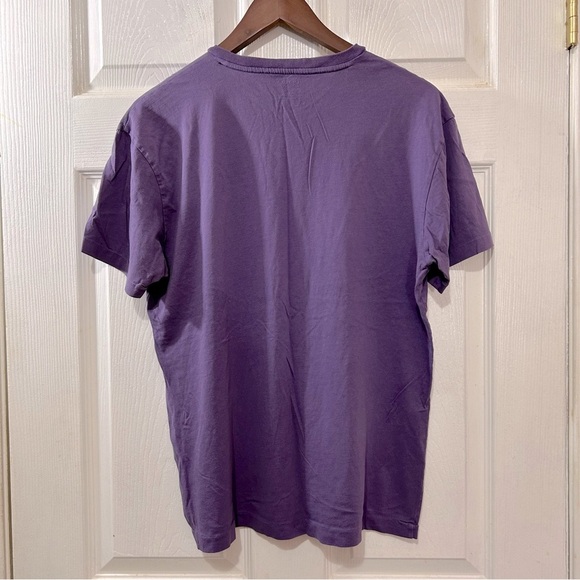 POLO Ralph Lauren Men's V-Neck T-shirt Short Sleeve Purple Size Small - Picture 2 of 7